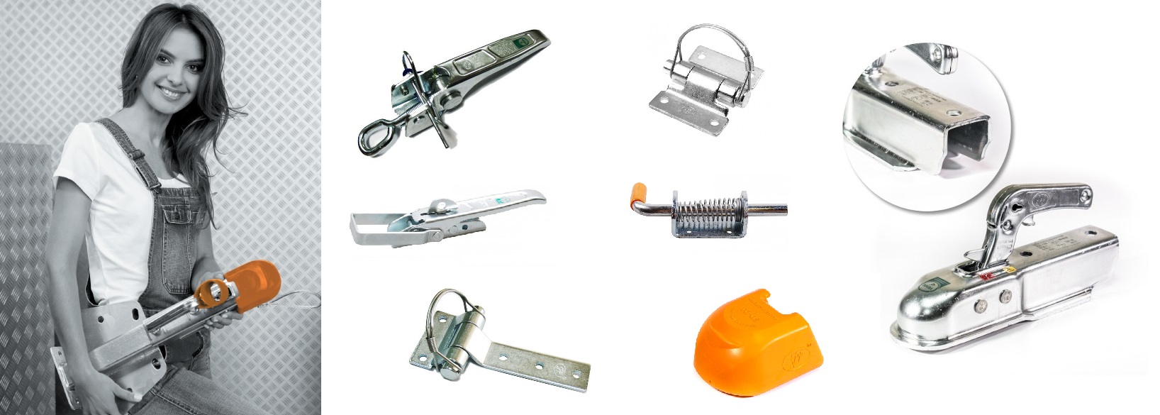 trailer прицеп запчасти parts замок для прицепа SPP SteelPress