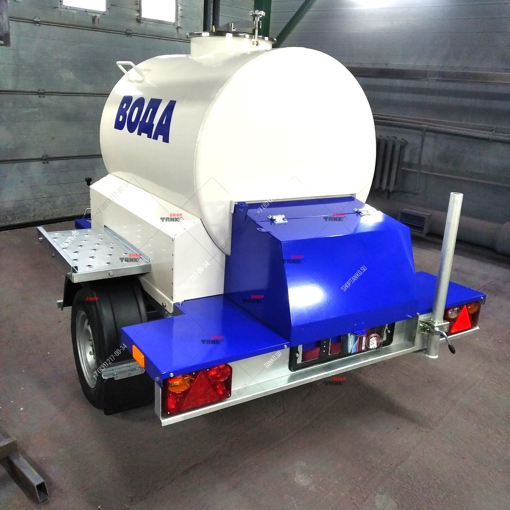 Прицеп-цистерна для воды, молока, кваса